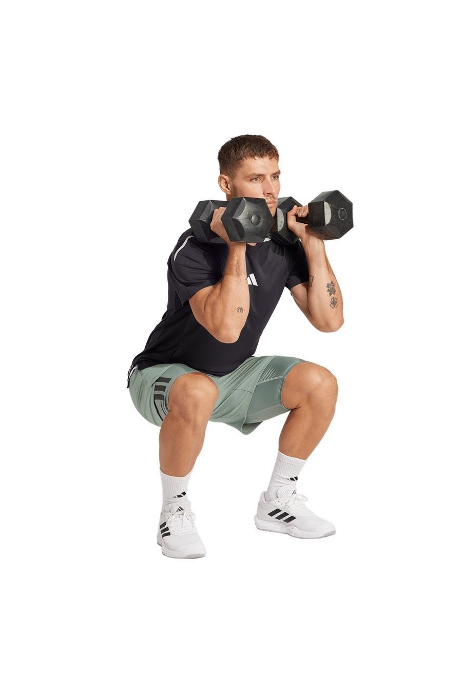 adidas Erkek  Siyah  T-shirt D4T PS TEE JI8229