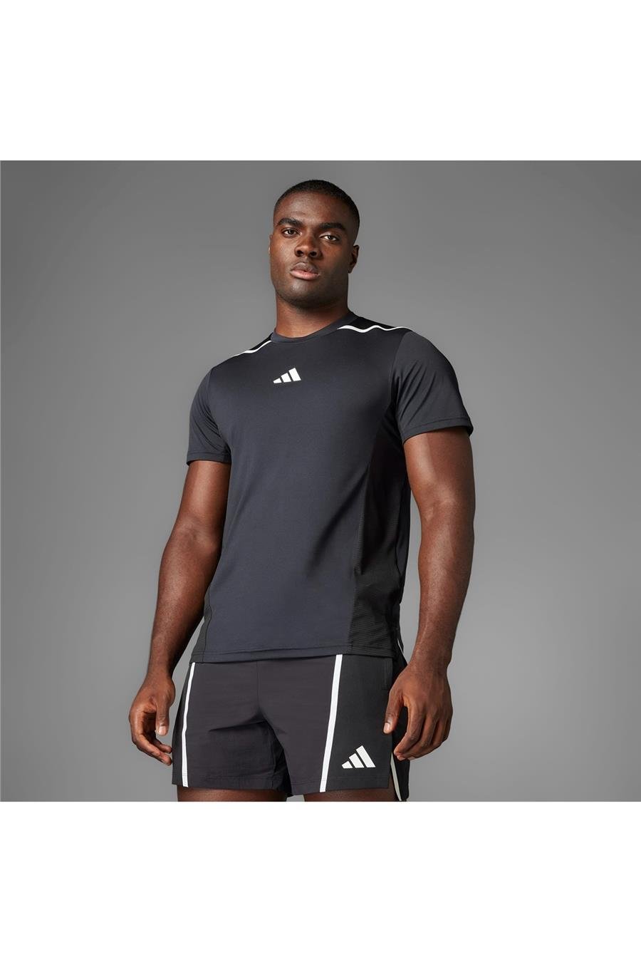 adidas Erkek  Siyah  T-shirt D4T PS TEE JI8229