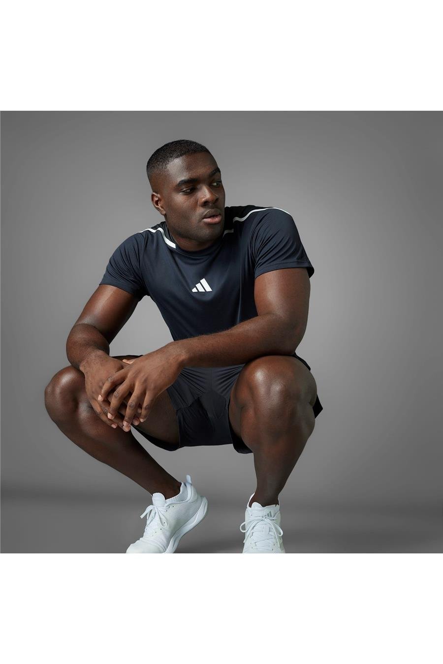 adidas Erkek  Siyah  T-shirt D4T PS TEE JI8229