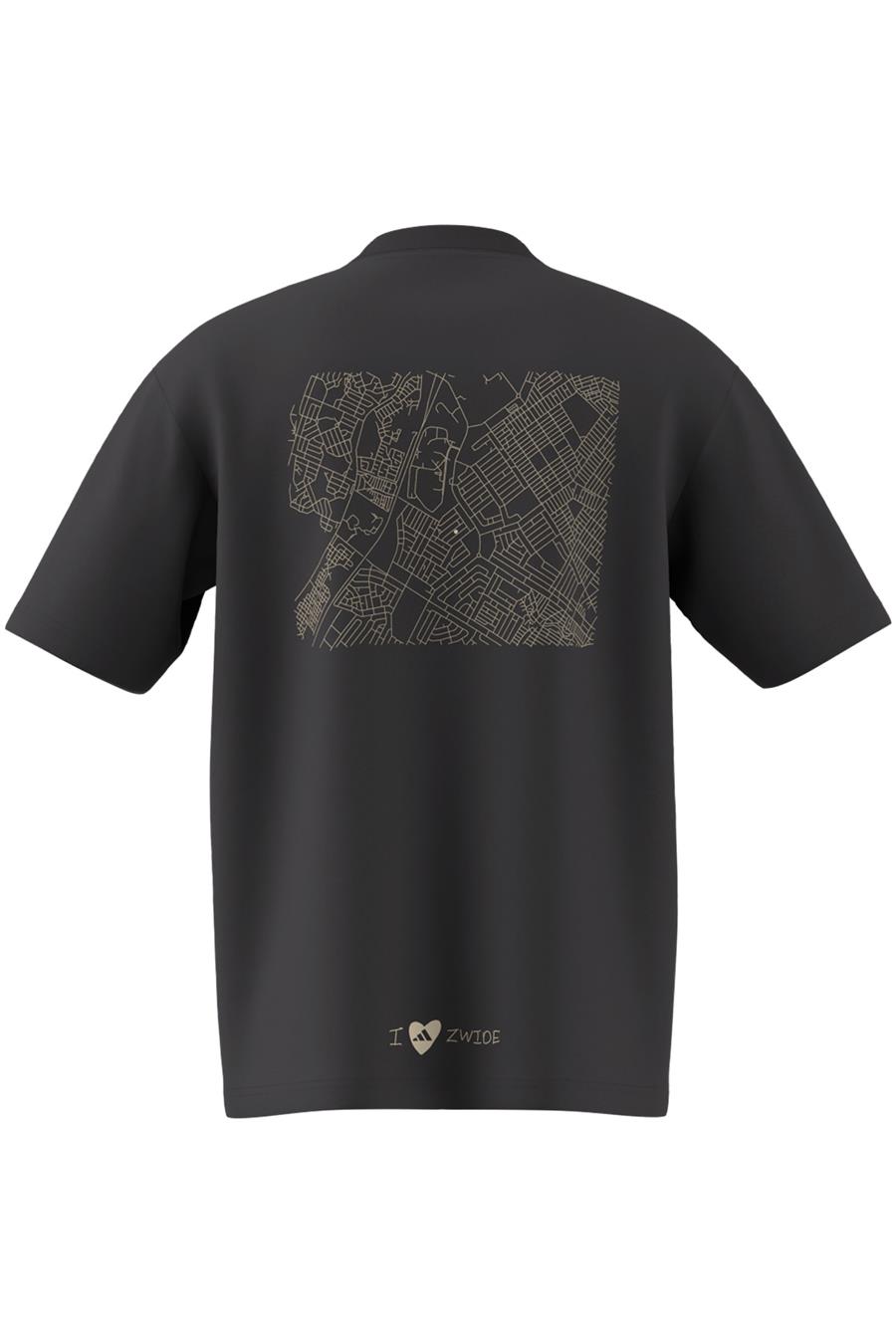 adidas Erkek  Siyah  T-shirt GRAPHIC TEE JD5827