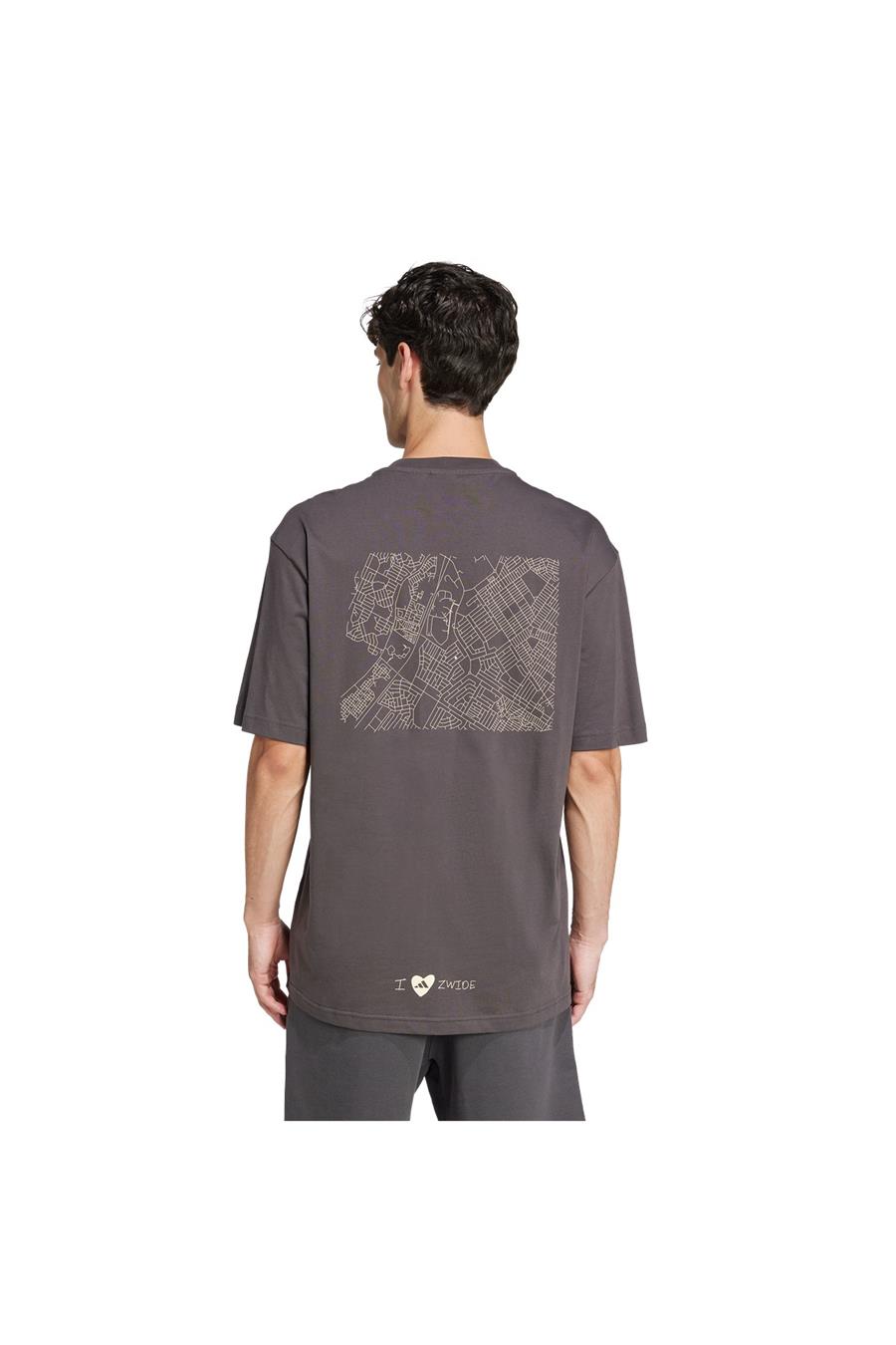 adidas Erkek  Siyah  T-shirt GRAPHIC TEE JD5827