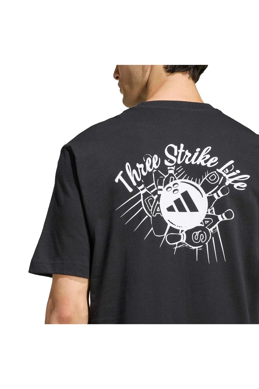 adidas Erkek  Siyah  T-shirt M NOV BOWL T JZ5036