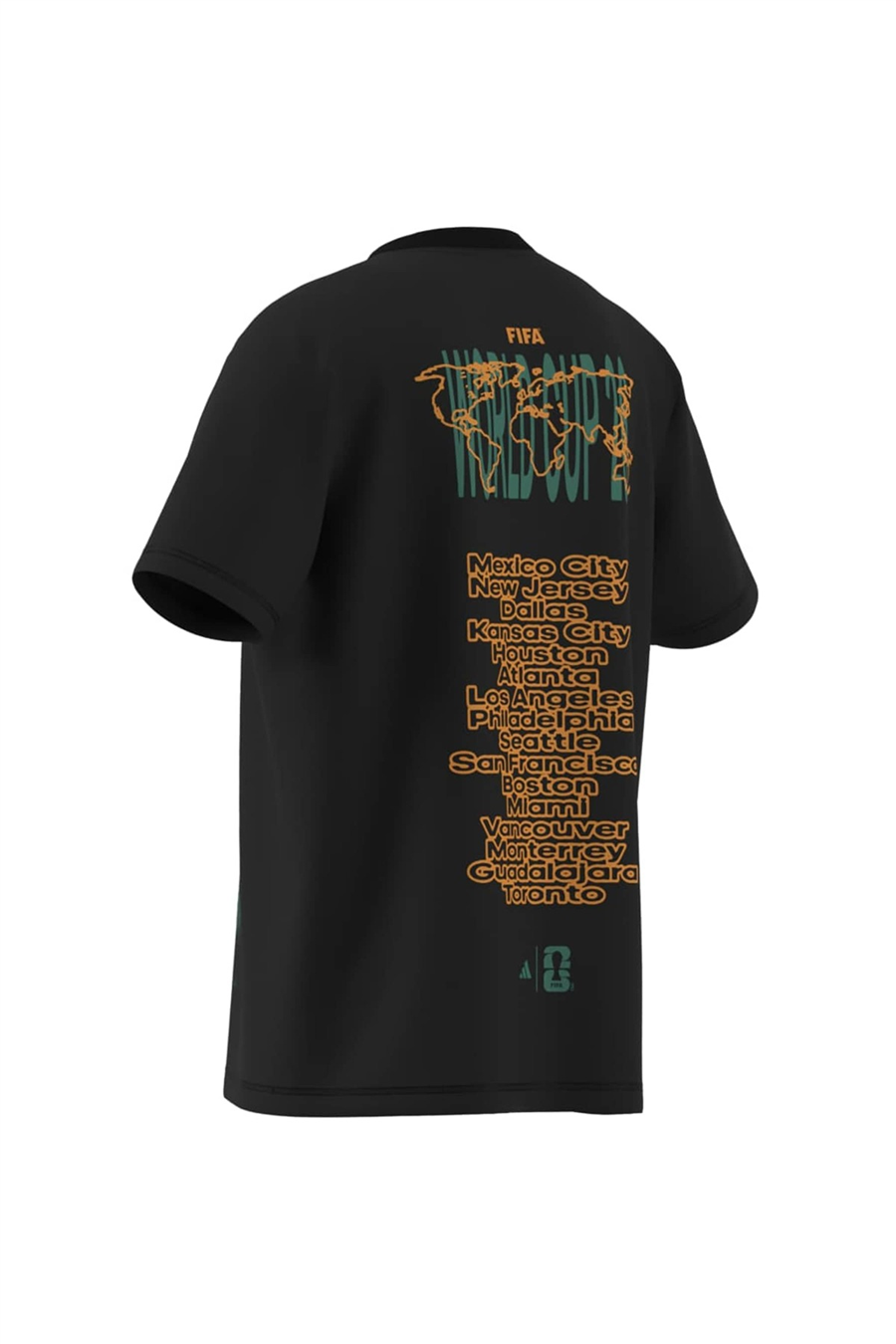 adidas Erkek  Siyah  T-shirt M WC TOUR TEE 1 KE1808