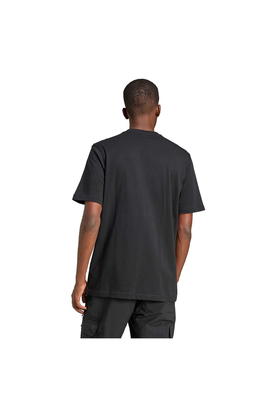 adidas Erkek  Siyah  T-shirt TREFOIL ESS TEE JI8545