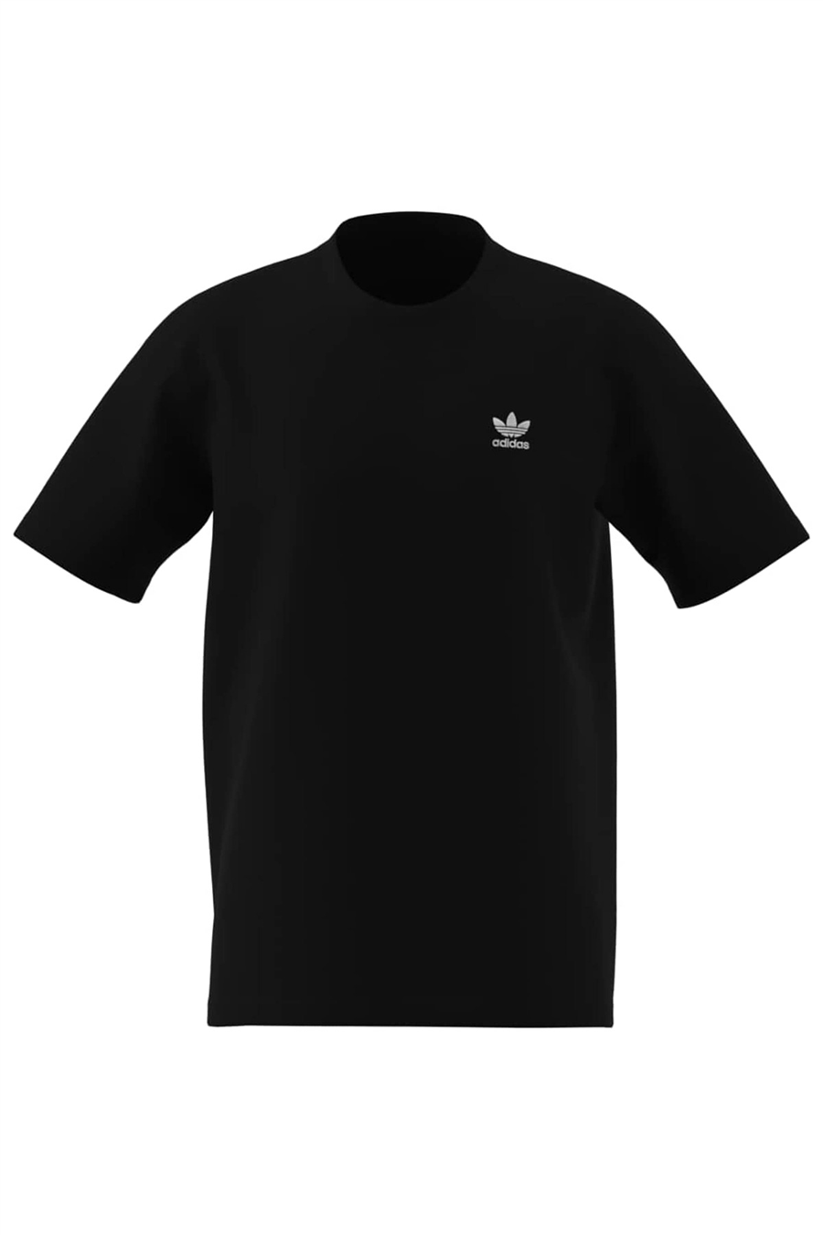 adidas Erkek  Siyah  T-shirt TREFOIL ESS TEE JI8545