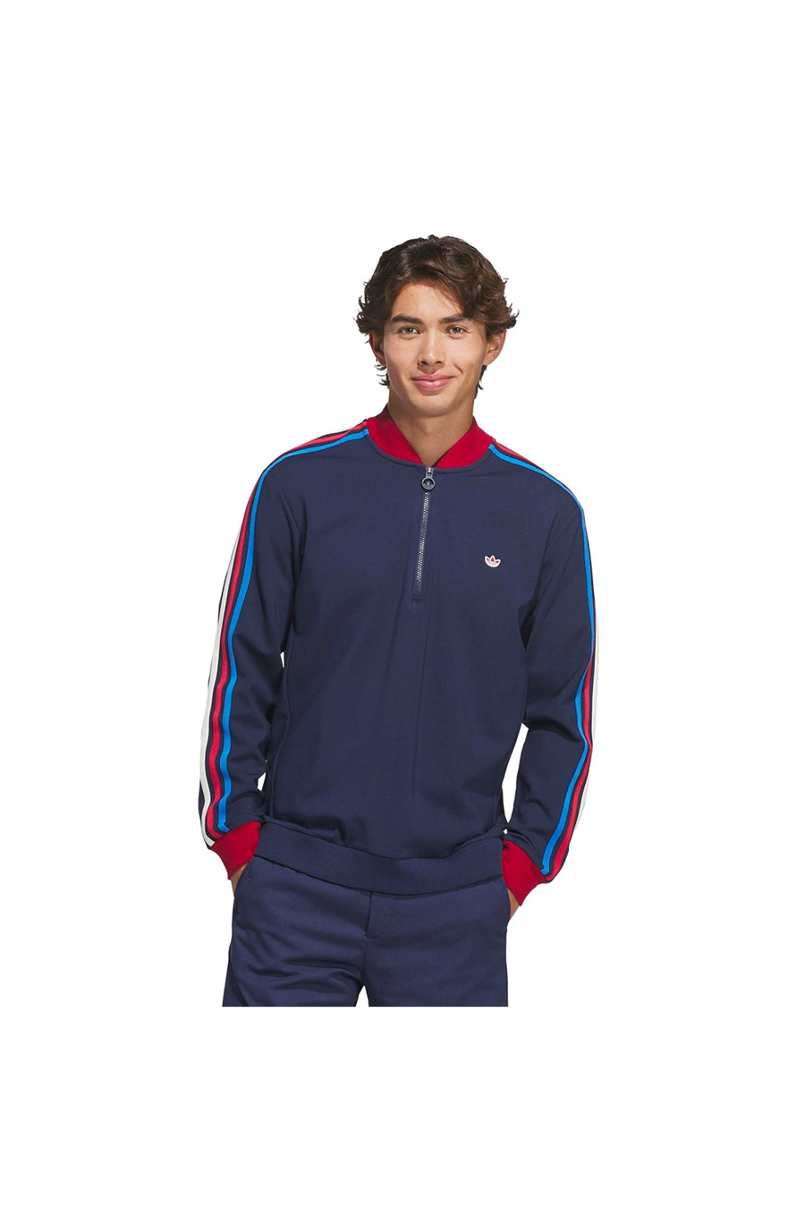adidas Erkek Sweatshirt F 3 Str 1/4 Zip KS5732