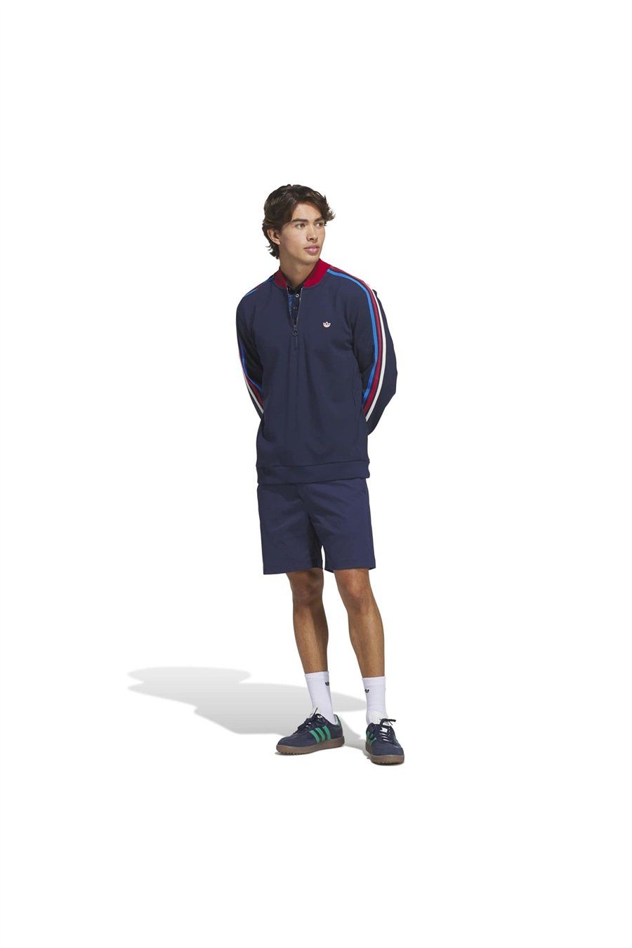 adidas Erkek Sweatshirt F 3 Str 1/4 Zip KS5732