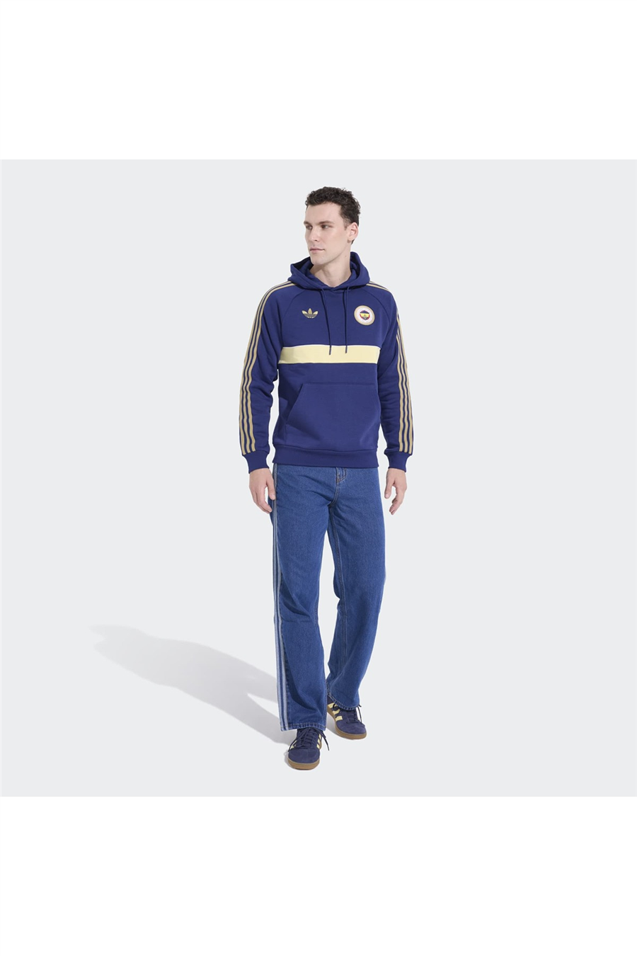 adidas Erkek Sweatshirt FEN OG2 HD HZ1021