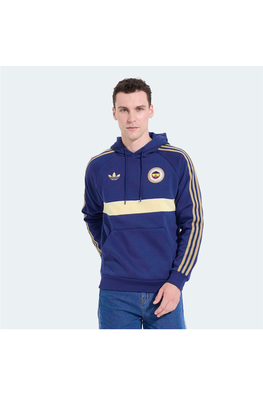 adidas Erkek Sweatshirt FEN OG2 HD HZ1021