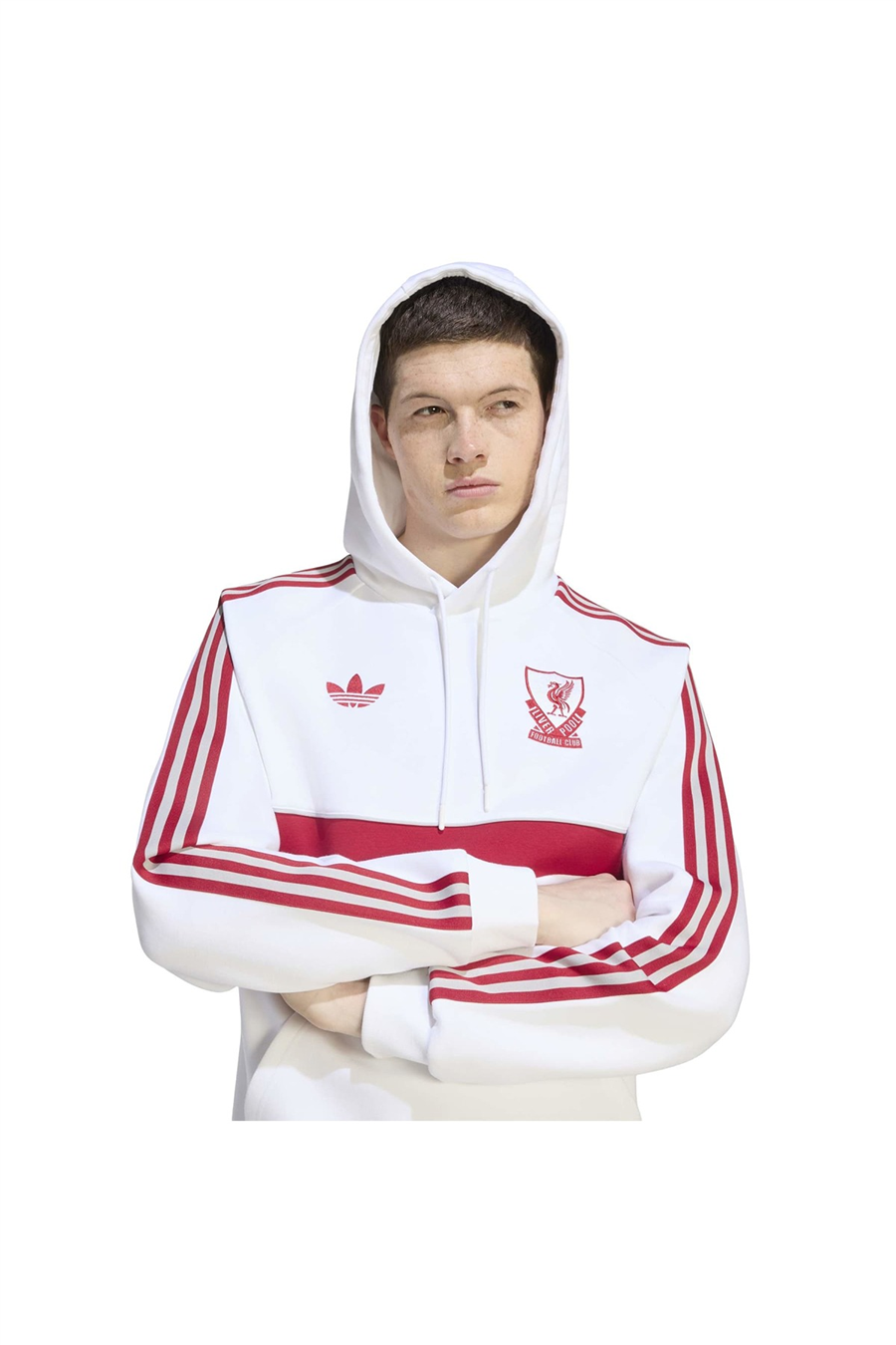 adidas Erkek Sweatshirt Liverpool FC Originals Hoodie Sweatshirt KG2904