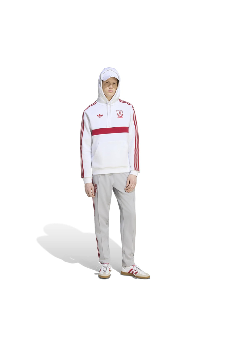 adidas Erkek Sweatshirt Liverpool FC Originals Hoodie Sweatshirt KG2904