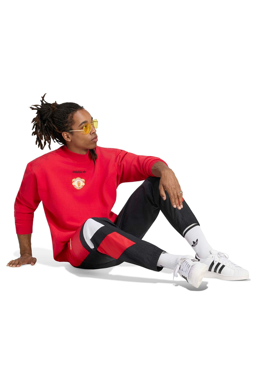 adidas Erkek Sweatshirt MUFC EQT SWT KH4831