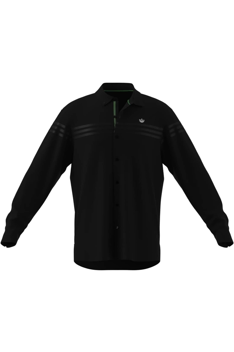 adidas Erkek Sweatshirt S LS Button Up KR5432