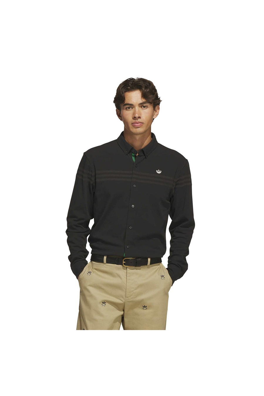 adidas Erkek Sweatshirt S LS Button Up KR5432