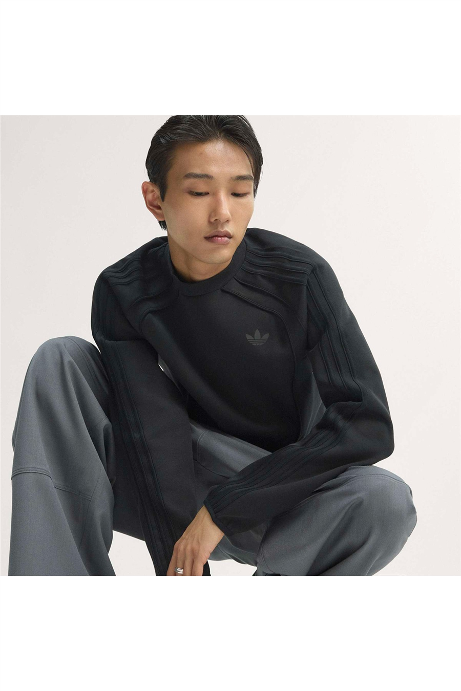 adidas Erkek Sweatshirt SPACER CREW KT4424
