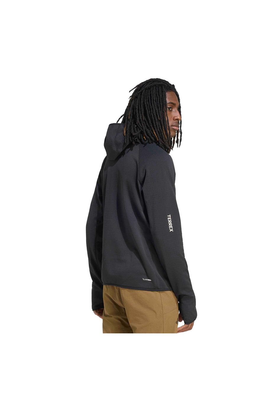 adidas Erkek Sweatshirt Terrex Xperior CLIMAWARM+ Ventknit Fleece Hoodie KD1107