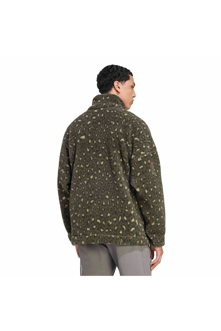 adidas Erkek Sweatshirt Terrex Xploric CLIMAWARM High Pile Snap Pullover KQ6614