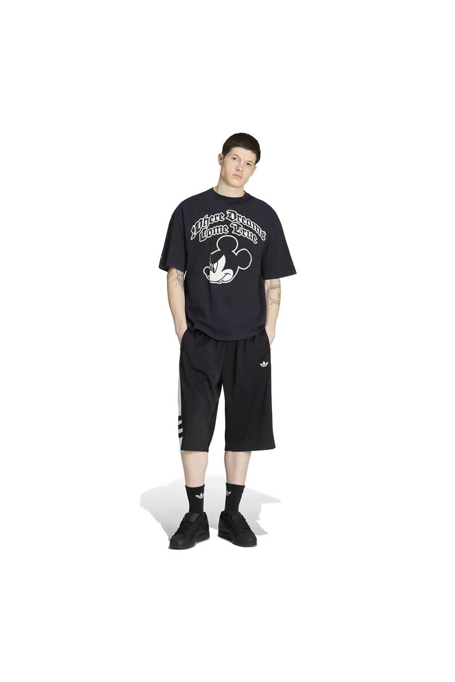 adidas Erkek T-shirt adidas Disney Mickey Mouse Dreams T-Shirt IA4402