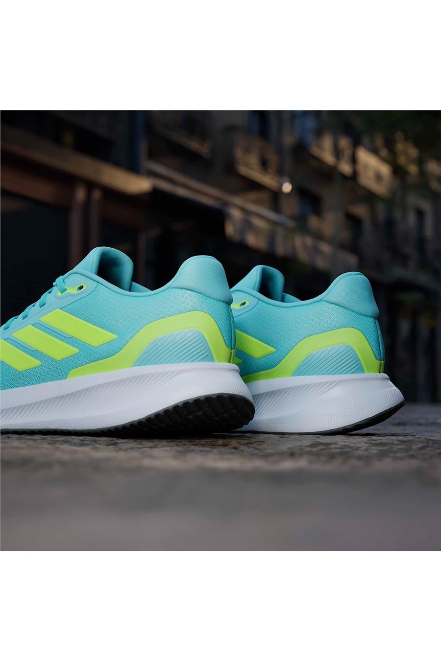 adidas Erkek  Turkuaz  Koşu Ayakkabısı RUNFALCON 5 JI3387