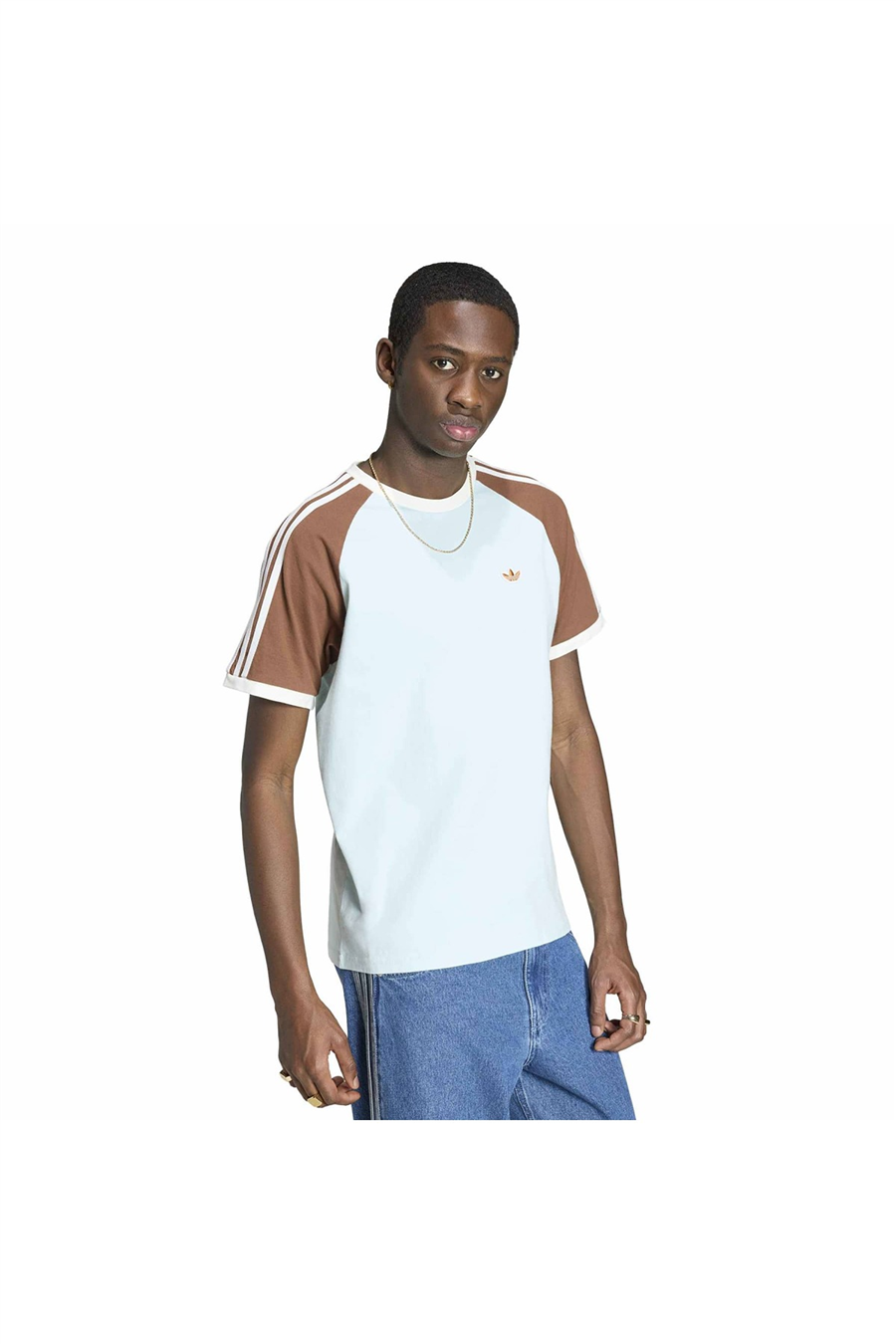 adidas Erkek  Turkuaz  T-shirt CALI TEE KX1260