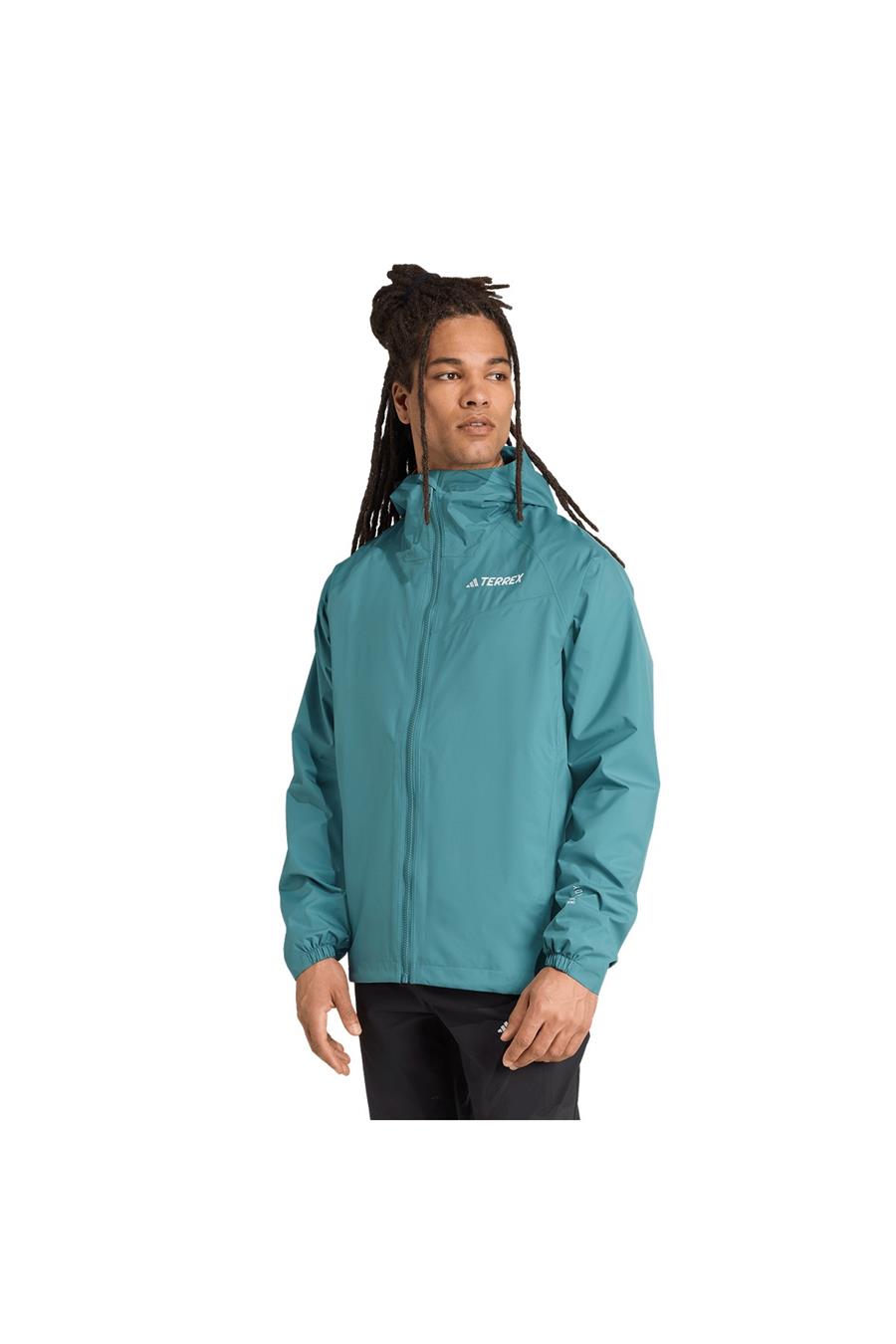 adidas Erkek  Yeşil  Ceket MULTI 2L RAIN J JL9774