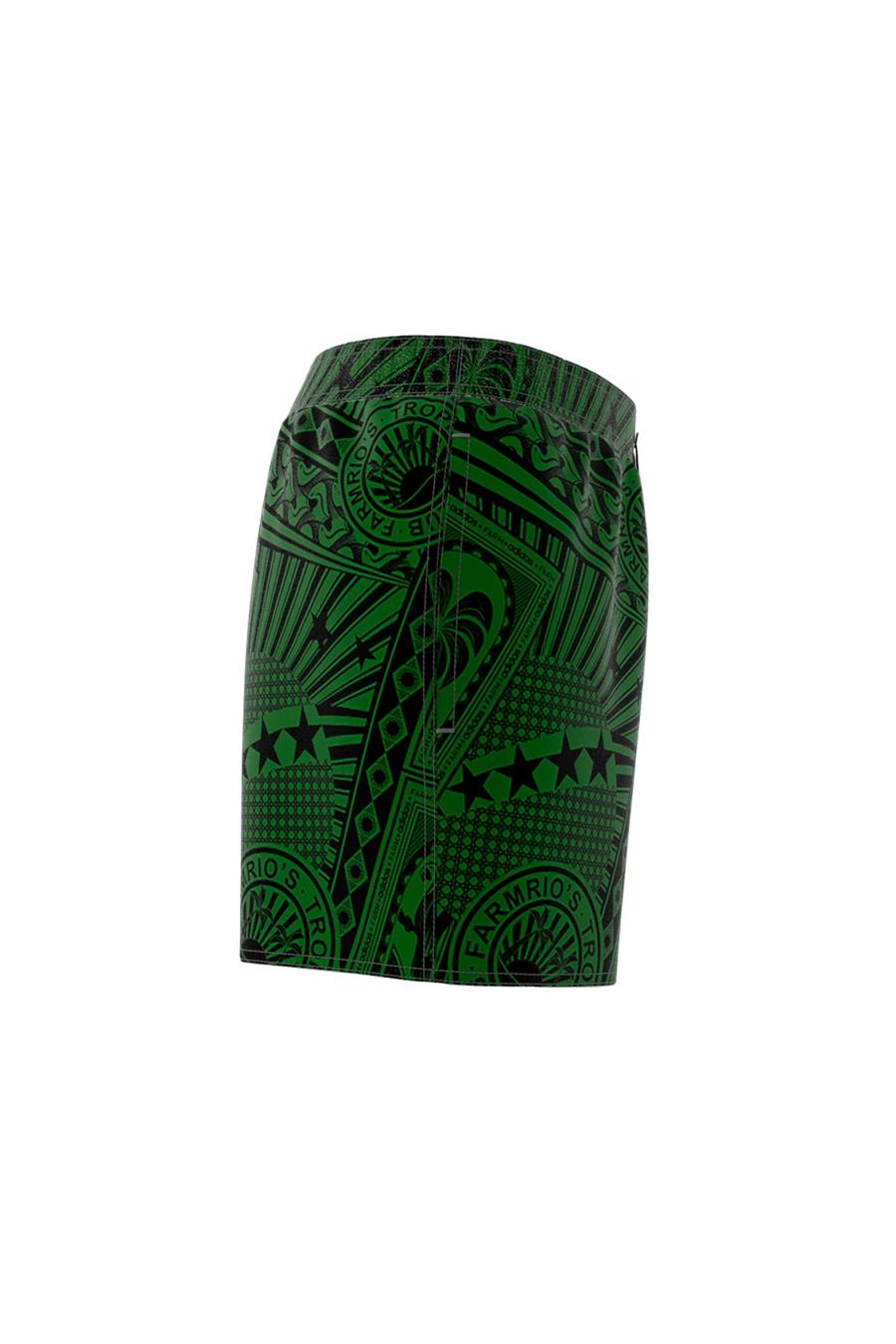 adidas Erkek  Yeşil  Deniz Şortu FARM SWIMSHORT JG3598