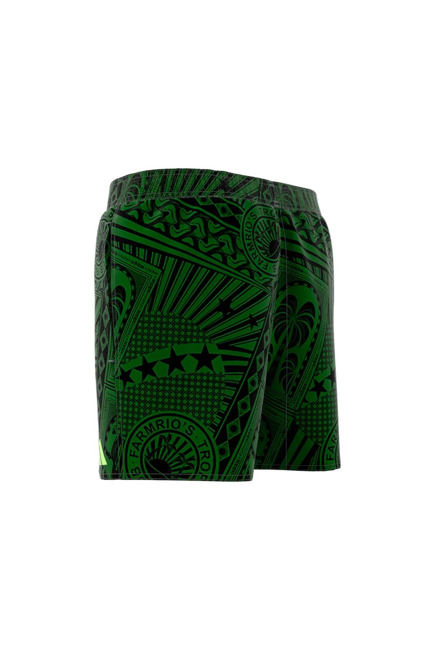 adidas Erkek  Yeşil  Deniz Şortu FARM SWIMSHORT JG3598