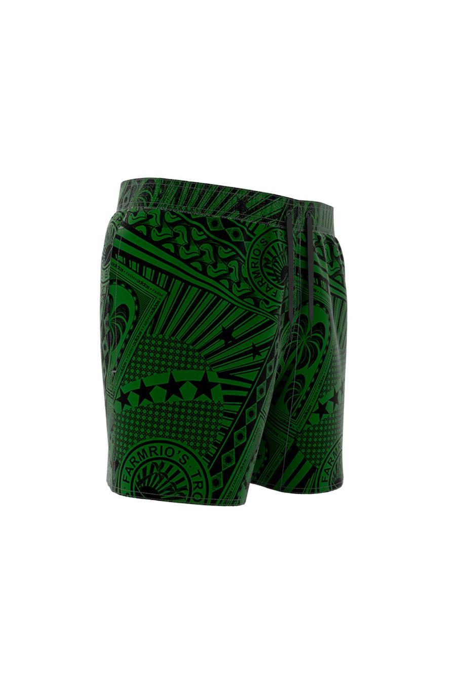 adidas Erkek  Yeşil  Deniz Şortu FARM SWIMSHORT JG3598