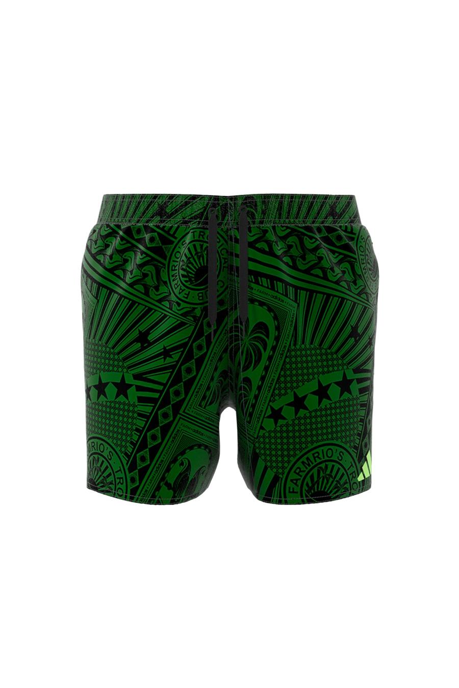 adidas Erkek  Yeşil  Deniz Şortu FARM SWIMSHORT JG3598