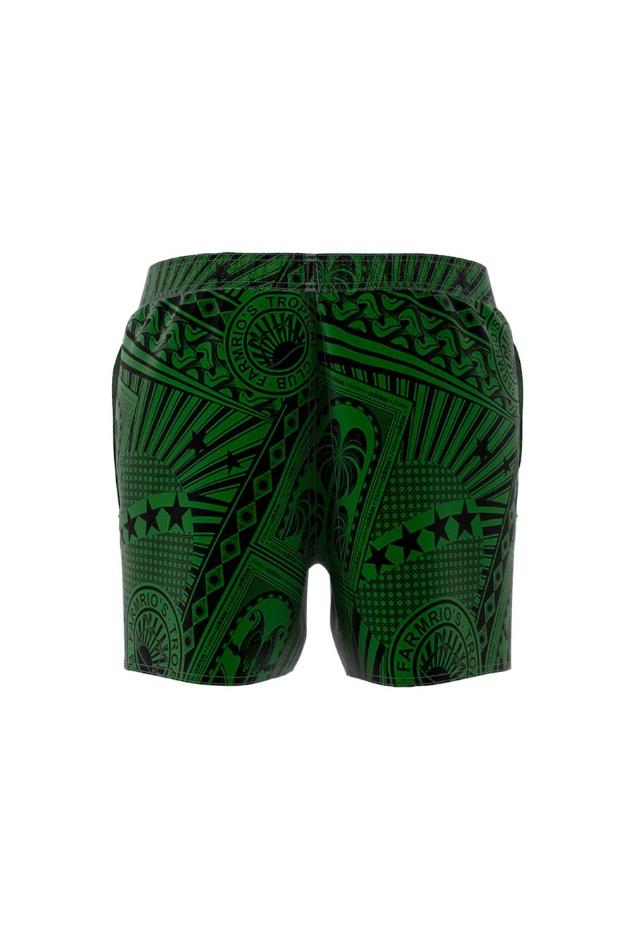 adidas Erkek  Yeşil  Deniz Şortu FARM SWIMSHORT JG3598