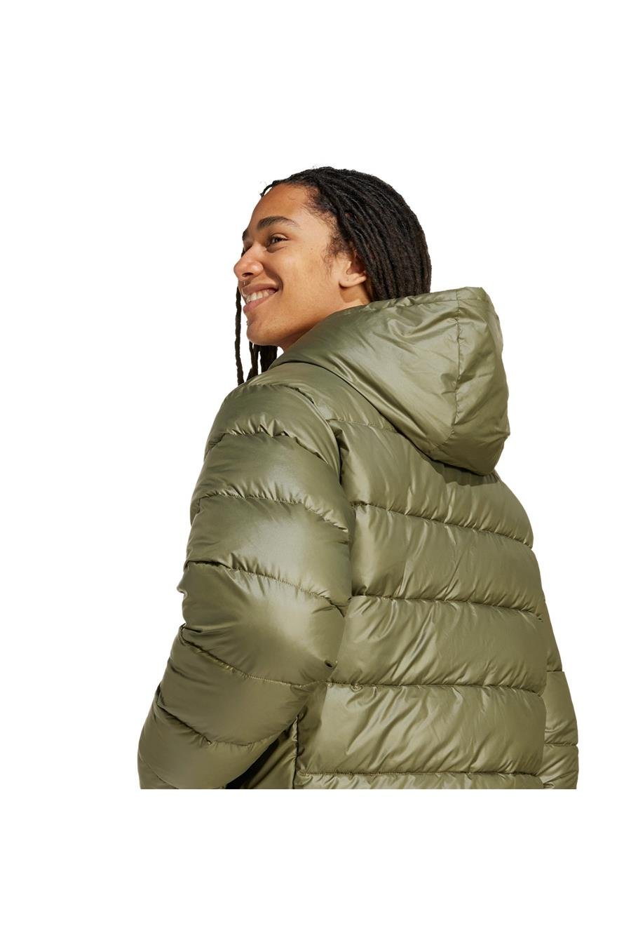 adidas Erkek  Yeşil  Mont ESS SD PUF HD J JW2979