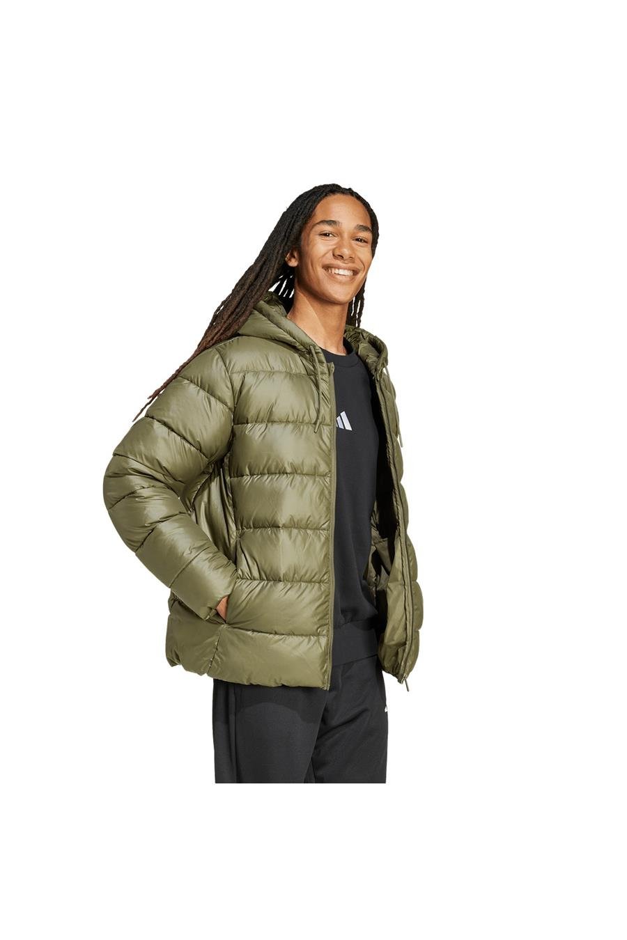 adidas Erkek  Yeşil  Mont ESS SD PUF HD J JW2979