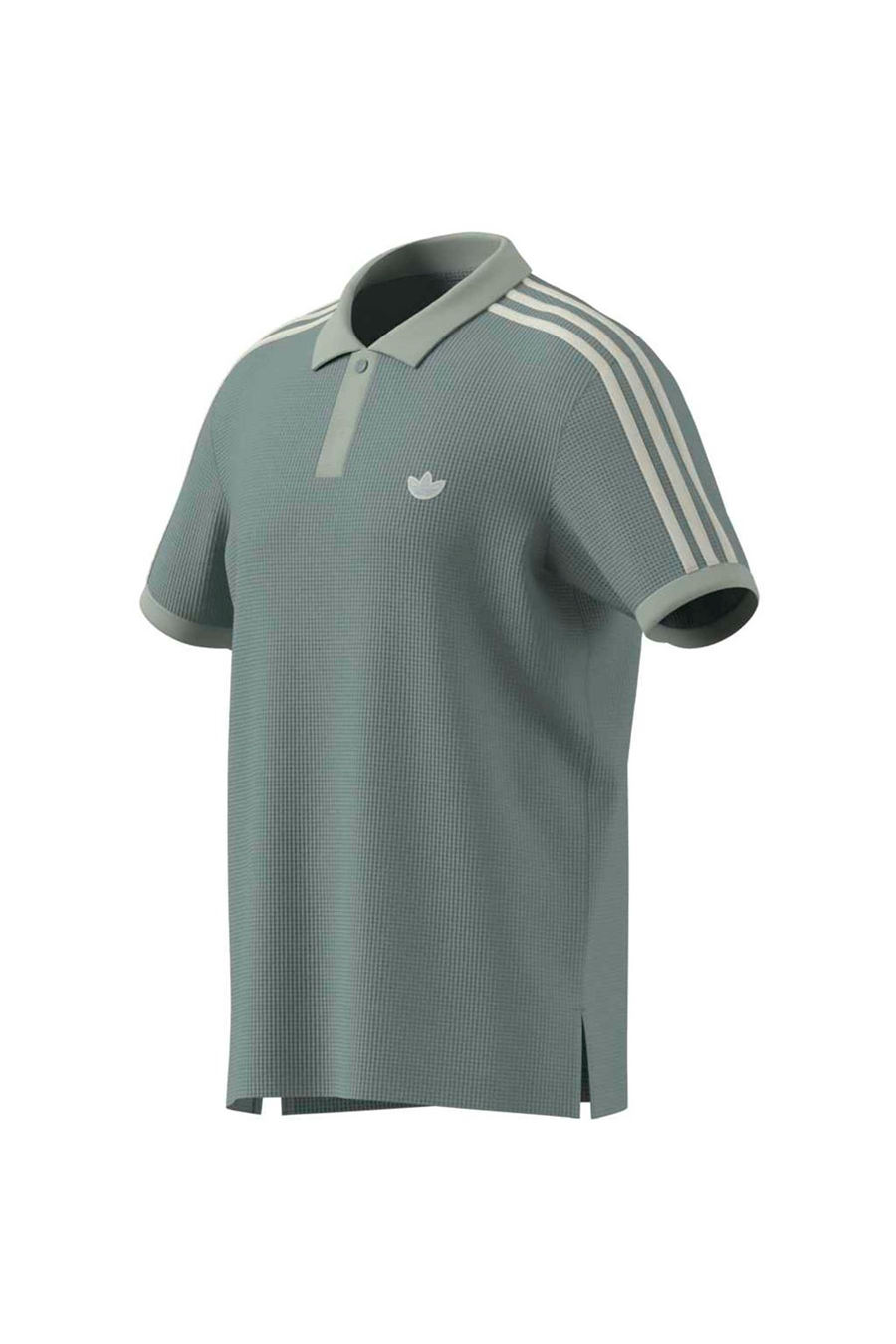 adidas Erkek  Yeşil  Polo T-shirt WAFFLE POLO KX1231