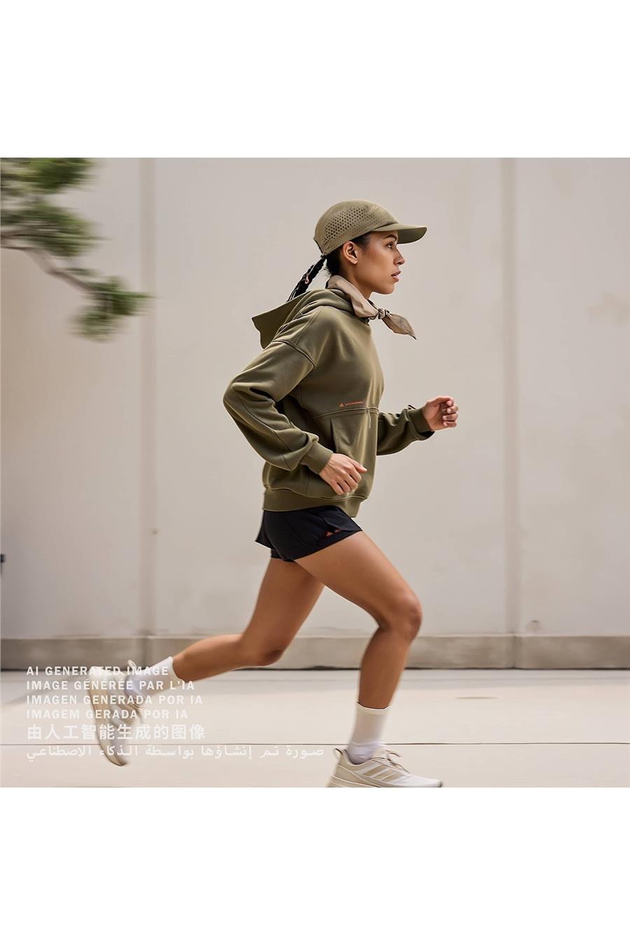 adidas Erkek  Yeşil  Sweatshirt ADI365 HK H UNI JM1208