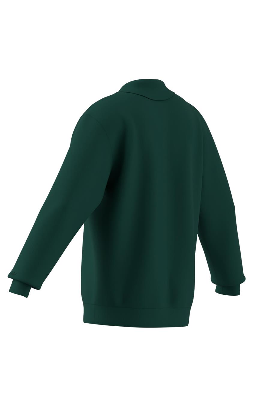 adidas Erkek  Yeşil  Sweatshirt GRAPHIC HALF Z JX8171