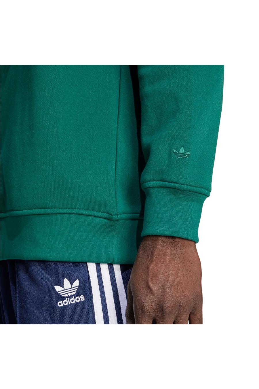 adidas Erkek  Yeşil  Sweatshirt GRAPHIC HALF Z JX8171