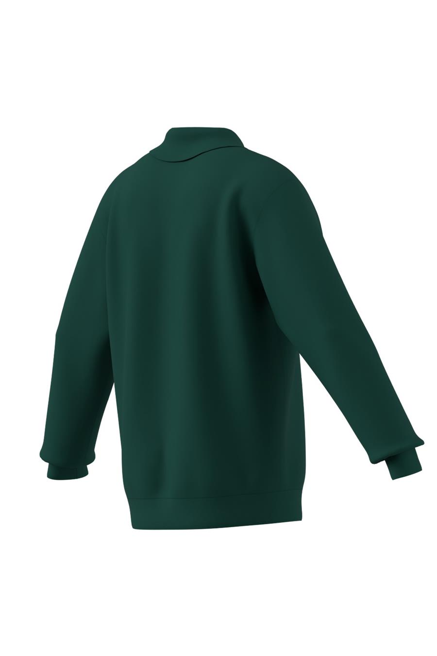 adidas Erkek  Yeşil  Sweatshirt GRAPHIC HALF Z JX8171