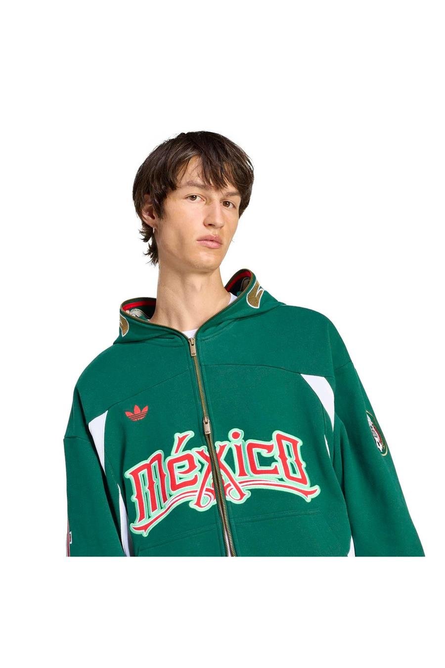 adidas  Erkek Yeşil  Sweatshirt MEX FED HOODIE HY5098