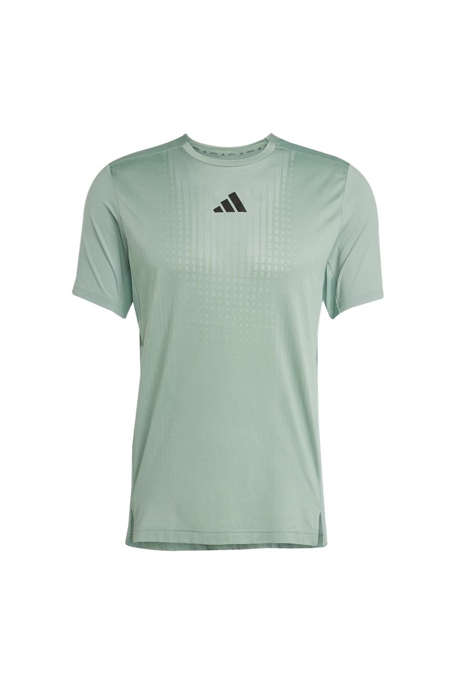 adidas Erkek  Yeşil  T-shirt AIRCHILL TEE JI8197