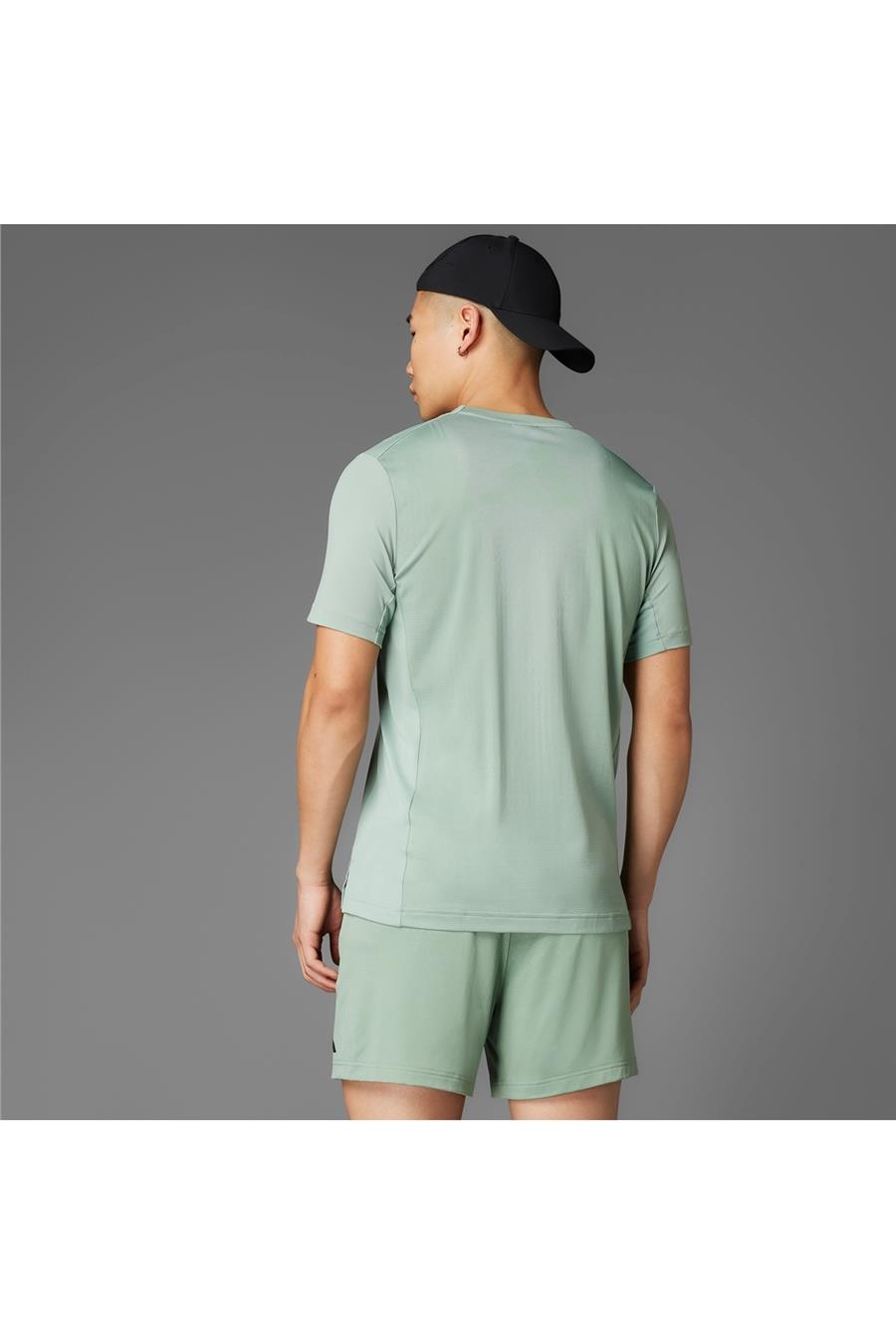 adidas Erkek  Yeşil  T-shirt AIRCHILL TEE JI8197