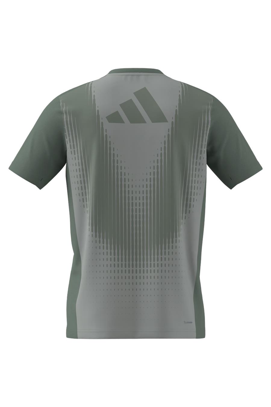 adidas Erkek  Yeşil  T-shirt AIRCHILL TEE JI8197