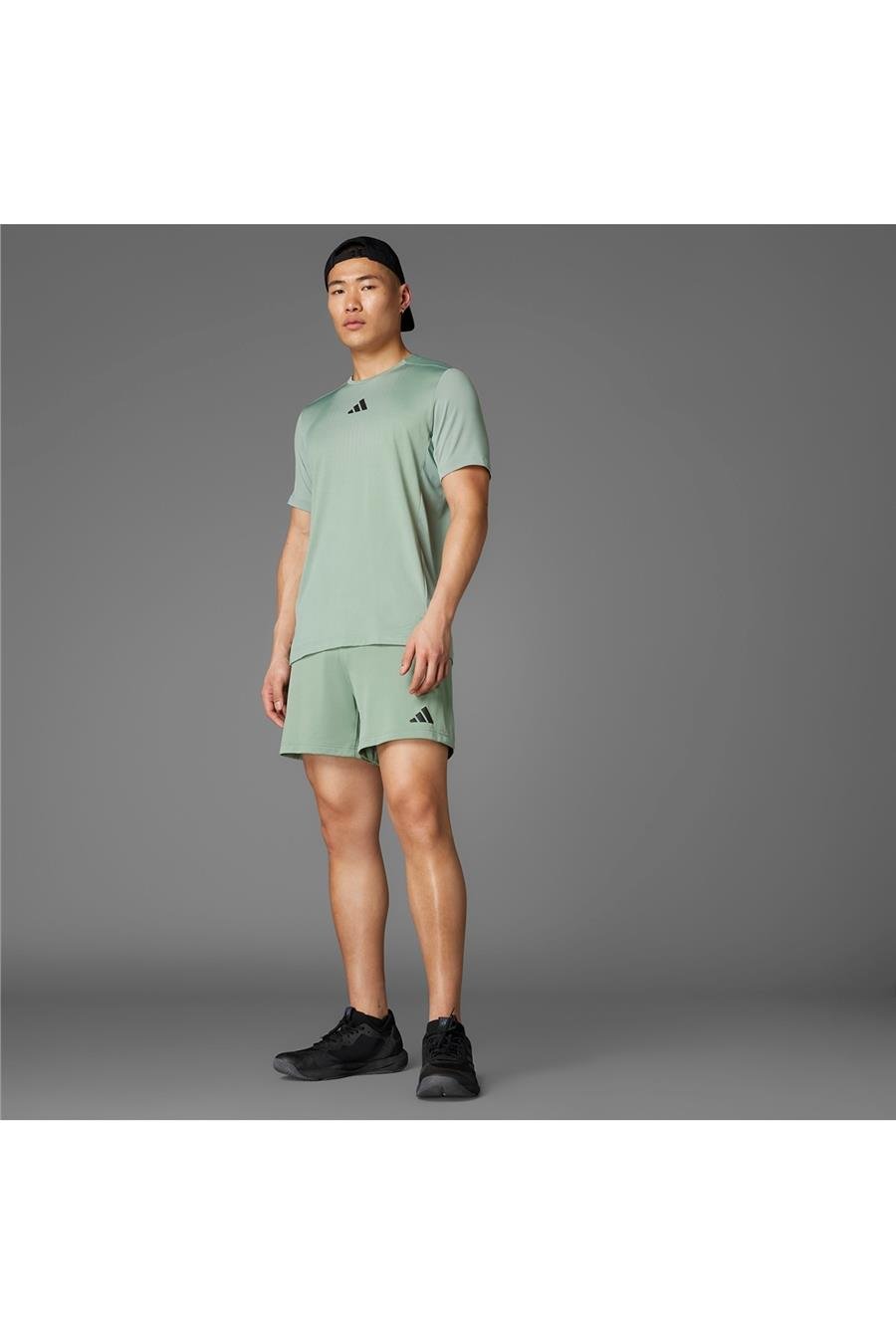 adidas Erkek  Yeşil  T-shirt AIRCHILL TEE JI8197