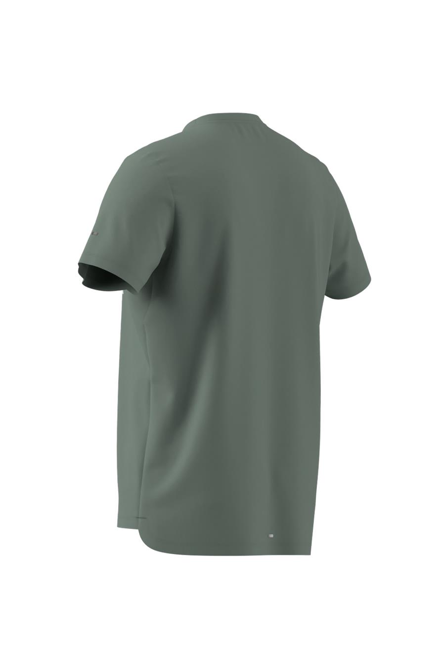 adidas Erkek  Yeşil  T-shirt RUN IT BL TEE M JD2334