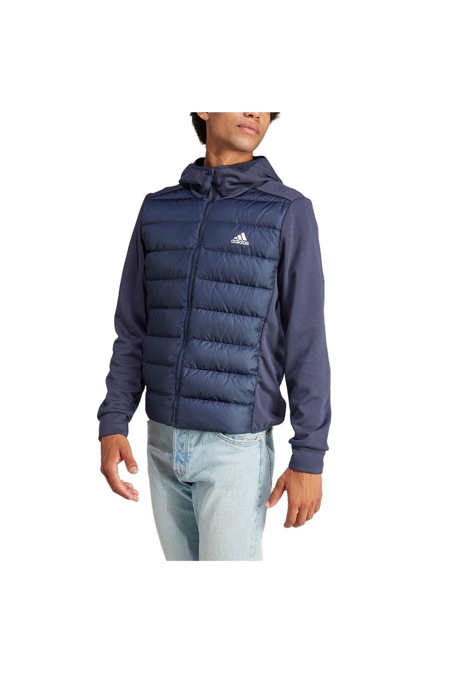 adidas ESS DWN HYB J Erkek   Ceket IK3224