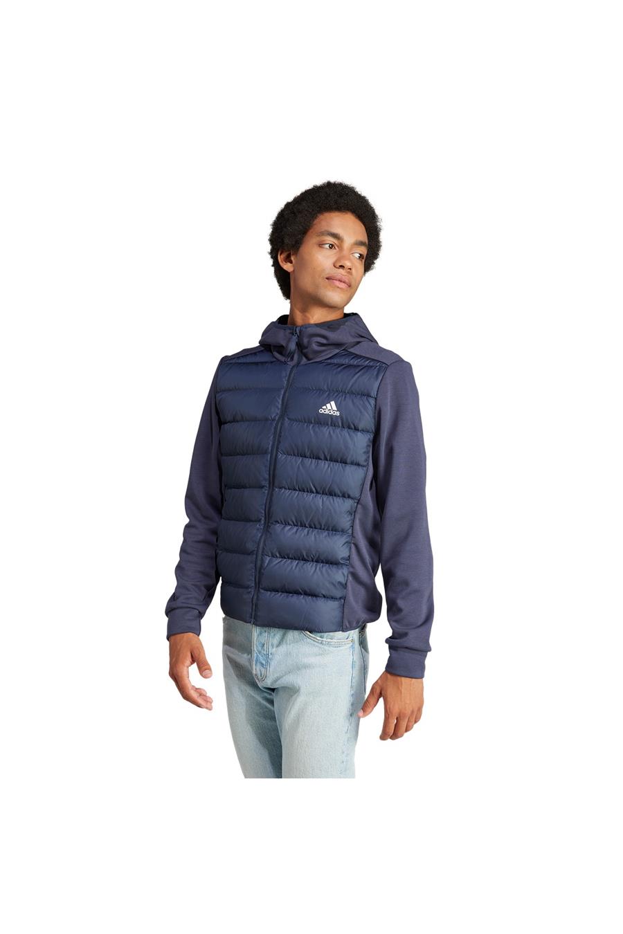 adidas ESS DWN HYB J Erkek   Ceket IK3224