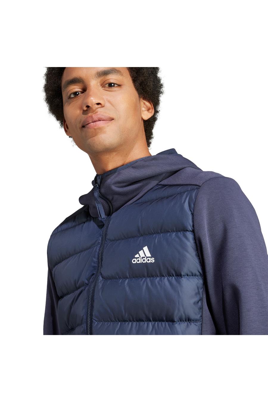 adidas ESS DWN HYB J Erkek   Ceket IK3224