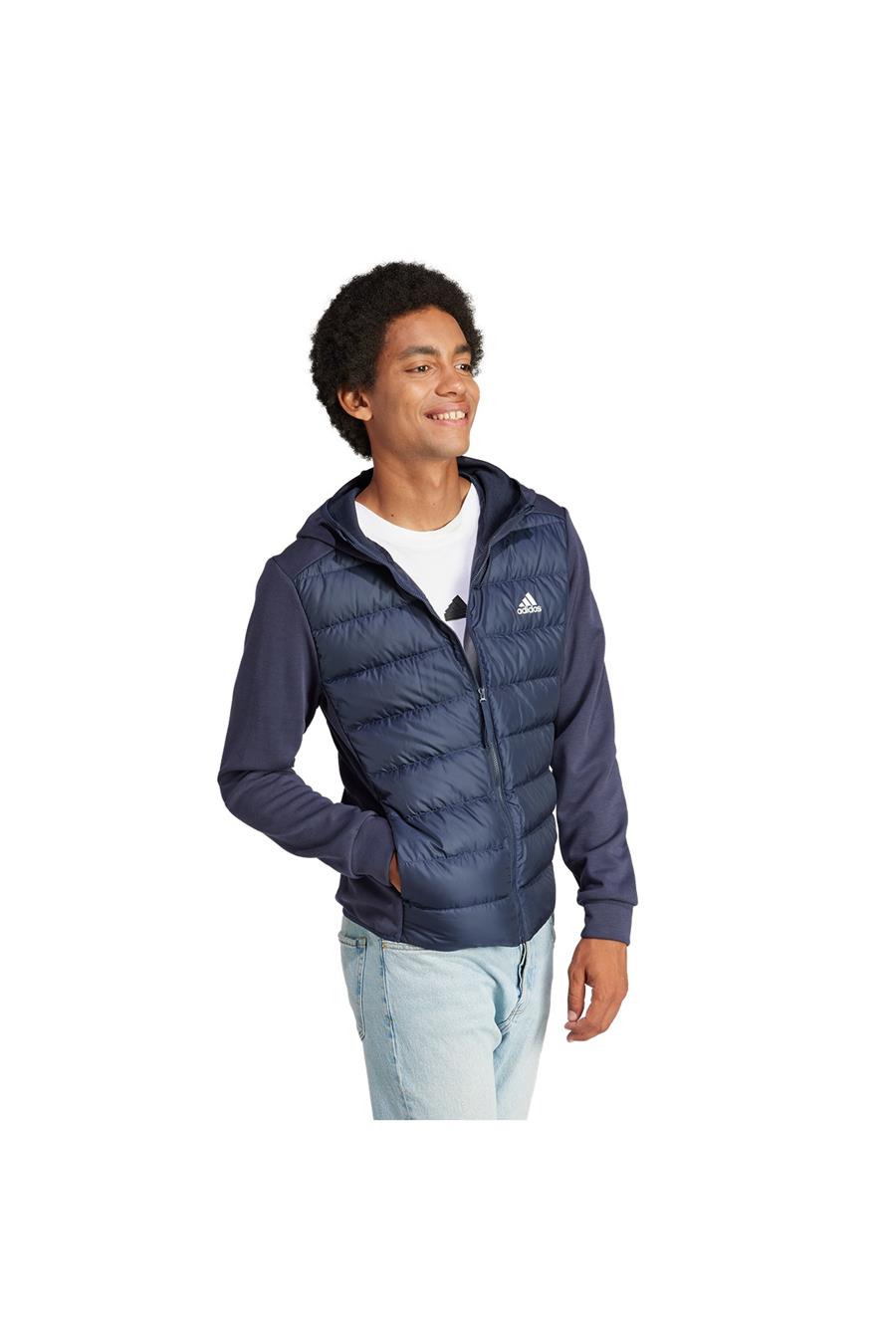 adidas ESS DWN HYB J Erkek   Ceket IK3224