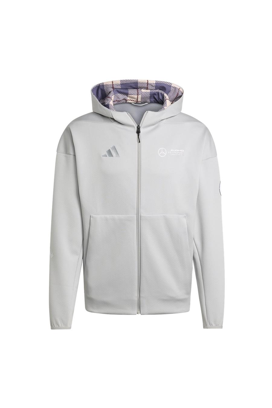 adidas Gri Erkek Ceket MER SIL FZ HD M JW3473