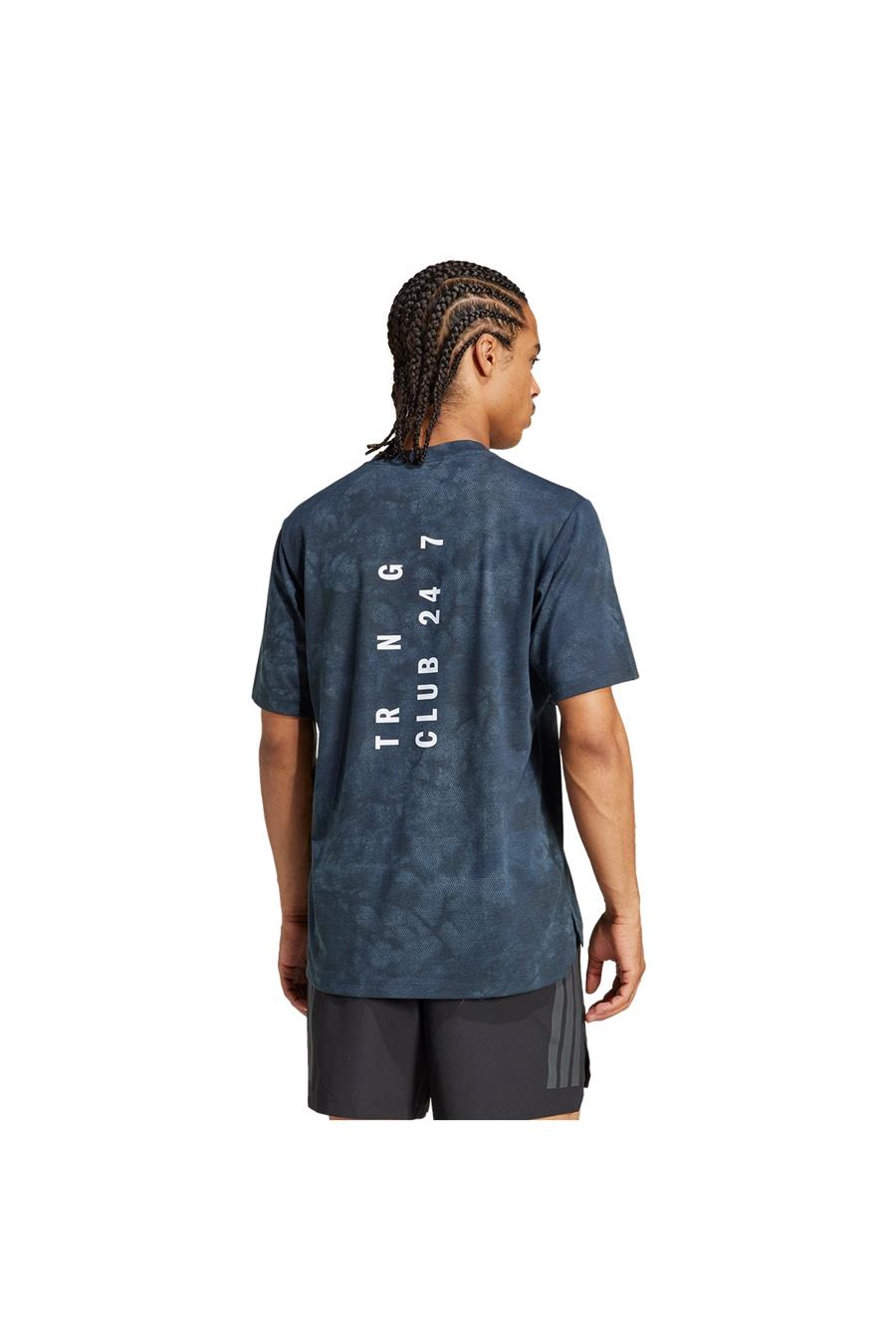 adidas Gri  Erkek  T-shirt POWER AOP TEE JP3340 Gri  Erkek  T-shirt POWER AOP TEE JP3340