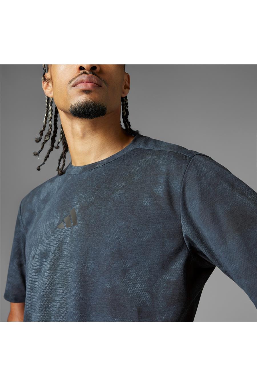 adidas Gri  Erkek  T-shirt POWER AOP TEE JP3340 Gri  Erkek  T-shirt POWER AOP TEE JP3340